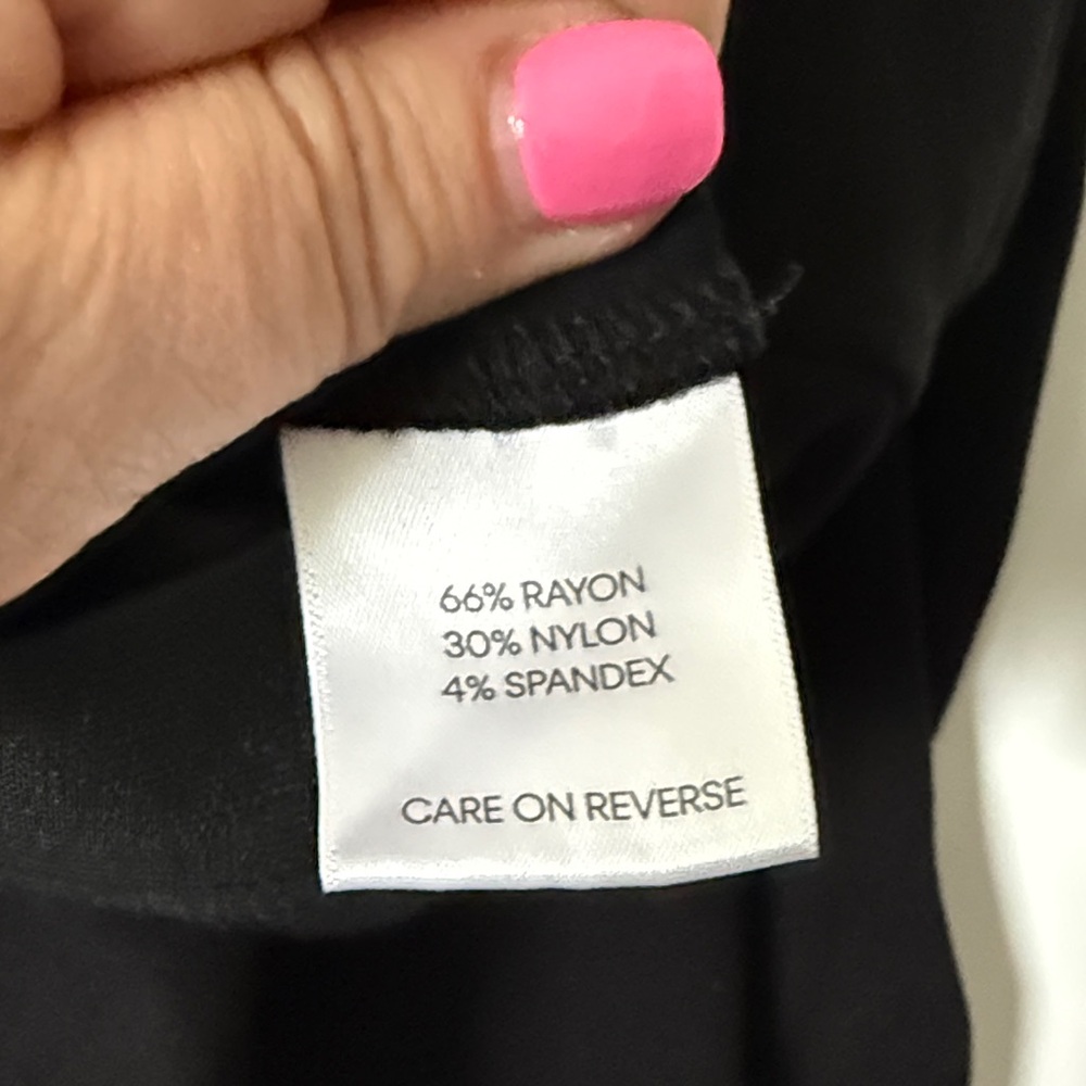 Women's Black Pants - Picture 4 of 8
